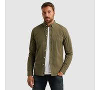 Langarmhemd PME LEGEND, Herren, Gr. 3XL, N-Gr, dusty olive, Web, Obermaterial: 97% Baumwolle, 3% Elasthan, unifarben, regular fit normal, Manschette, Hemden, mit Manschetten (85812440-XXXL) dusty oliv