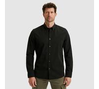 Langarmhemd PME LEGEND, Herren, Gr. 3XL, N-Gr, schwarz, Web, Obermaterial: 97% Baumwolle, 3% Elasthan, unifarben, regular fit normal, Manschette, Hemden, mit Logo Stickerei (61390463-XXXL) schwarz