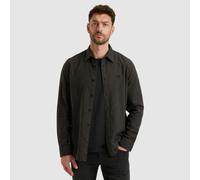 Langarmhemd PME LEGEND, Herren, Gr. XL, N-Gr, jet schwarz, Web, Obermaterial: 100% Baumwolle, unifarben, regular fit hüftbedeckend, Rundhals, 2-Knopf-Manschette, Hemden, mit Knopfleiste (86011469-XL)