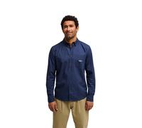 Langarmhemd QUIKSILVER "Diamond", Herren, Gr. S, US-Größen, blau (schwarz navy), Obermaterial: 100% Baumwolle., Hemden (58642945-S) schwarz navy