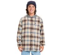 Langarmhemd QUIKSILVER "Hooded Surf", Herren, Gr. M, US-Größen, moonstruck hooded, 100% Baumwolle, Hemden (60267555-M) moonstruck hooded