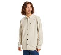 Langarmhemd QUIKSILVER "Motherfly Solid", Herren, Gr. L, US-Größen, moonstruck, 100% Baumwolle, Hemden (20479702-L) moonstruck