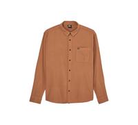 Langarmhemd QUIKSILVER "Motherfly Solid", Herren, Gr. XL, US-Größen, rawhide, Obermaterial: 100% Baumwolle., Hemden (84997562-XL) rawhide