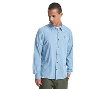Langarmhemd QUIKSILVER "Mw Premium Stretch", Herren, Gr. XL, US-Größen, ashley blau, Obermaterial: 98% Walkfrottier, 2% Elasthan;, Hemden (35636651-XL) ashley blau