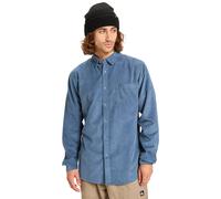 Quiksilver - Hemd aus Kordsamt - Smoke Trail Cord Shirt China Blue für Herren aus Baumwolle - Größe M - Blau Blau M