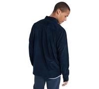 Langarmhemd QUIKSILVER "Smoke Trail Cord", Herren, Gr. M, US-Größen, schwarz navy, Obermaterial: 100% Walkfrottier;, Hemden (30928958-M) schwarz navy