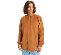 Quiksilver - Hemd aus Kordsamt - Smoke Trail Cord Shirt Almond für Herren aus Baumwolle - Größe S - Beige Beige S