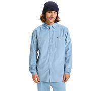 Langarmhemd QUIKSILVER "Smoke Trail Cord", Herren, Gr. S, US-Größen, ashley blau, Obermaterial: 100% Baumwolle;, Hemden (28971462-S) ashley blau
