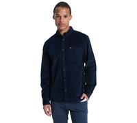 Langarmhemd QUIKSILVER "Smoke Trail Cord", Herren, Gr. S, US-Größen, schwarz navy, Obermaterial: 100% Baumwolle;, Hemden (30928958-S) schwarz navy