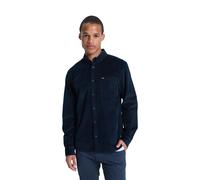 Langarmhemd QUIKSILVER "Smoke Trail Cord", Herren, Gr. XL, US-Größen, schwarz navy, Obermaterial: 100% Walkfrottier;, Hemden (30928958-XL) schwarz navy