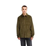 Langarmhemd QUIKSILVER "Smoke Trail Cord", Herren, Gr. XL, grün (grape leaf), Obermaterial: 100% Baumwolle., Hemden (41487010-XL) grape leaf