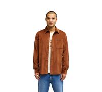 Langarmhemd QUIKSILVER "Smoke Trail Cord", Herren, Gr. XS, braun (rawhide), Obermaterial: 100% Baumwolle., Hemden (77915653-XS) rawhide