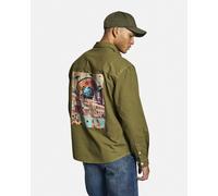 Langarmhemd REDEFINED REBEL "Redefined Rebel Shirt RRJack Shirt", Herren, Gr. XS, Normalgrößen, grün (schwarz olive), Web, 100% Baumwolle, Hemden (55856506-XS) schwarz olive