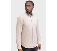 Langarmhemd REDEFINED REBEL "Redefined Rebel Shirt RRPark Shirt Corduroy REGULAR FIT", Herren, Gr. S, Normalgrößen, string, Cord, 98% Baumwolle, 2% Elasthan, Hemden (45363009-S) string