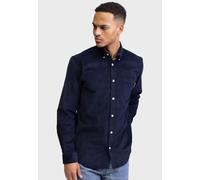 Langarmhemd REDEFINED REBEL "Redefined Rebel Shirt RRPark Shirt Corduroy REGULAR FIT", Herren, Gr. S, Normalgrößen, blau (navy blazer), Cord, 98% Baumwolle, 2% Elasthan, Hemden (97291763-S) navy blaze