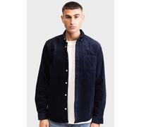 Langarmhemd REDEFINED REBEL "Redefined Rebel Shirt RRSean Shirt", Herren, Gr. S, Normalgrößen, blau (navy), Web, 98% Baumwolle, 2% Elasthan, Hemden (93072758-S) navy