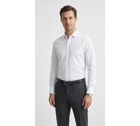 Langarmhemd REPLAY, Herren, Gr. 3XL, N-Gr, weiß, Web, Obermaterial: 97% Baumwolle, 3% Elasthan, unifarben, slim fit normal, 1-Knopf-Manschette, Hemden, mit Kentkragen, Slim Fit (86265025-XXXL) weiß