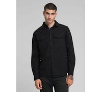 Langarmhemd REPLAY, Herren, Gr. L, N-Gr, schwarz, Twill, Obermaterial: 100% Baumwolle, unifarben, regular fit, mit Knopf,Ärmel mit Ärmelschlitz angesetztes Bündchen, Hemden (50128706-L) schwarz