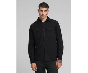 Langarmhemd REPLAY, Herren, Gr. L, N-Gr, schwarz, Twill, Obermaterial: 100% Baumwolle, unifarben, regular fit, mit Knopf,Ärmel mit Ärmelschlitz angesetztes Bündchen, Hemden (50128706-L) schwarz