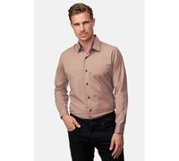 Langarmhemd RUSTY NEAL, Herren, Gr. 4XL, EURO-Größen, beige, 60% Baumwolle, 37% Polyester, 3% Elasthan, unifarben, Hemden, mit Weste und Krawatte (87615711-4XL) beige