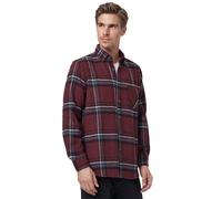 Langarmhemd RUSTY NEAL, Herren, Gr. M, EURO-Größen, lila (beere), 65% Polyacryl, 20% Polyester, 15% Baumwolle, kariert, Hemden, im trendigen Holzfäller-Look (72243543-M) beere