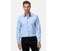 Rusty Neal Overhemd Slim Fit Blau 2XL