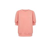 Langarmhemd SOYACONCEPT "Soya Concept Shirt SC-BANU", Damen, Gr. S, Normalgrößen, 4635 peach pink, Obermaterial: 48% Modal, 48% Polyester, 4% Elasthan, Hemden Langarmhemd (31072405-S)