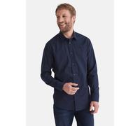 Langarmhemd STOOKER MEN "HUGH Hemd Langarm Regular Fit", Herren, Gr. XL, US-Größen, blau graphic, Stoff, 60% Baumwolle, 40% Polyester, regular fit, Hemden, Langarm Hemd Regular Fit für Herren (2256131