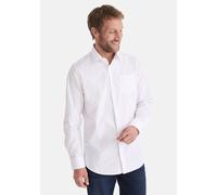 Langarmhemd STOOKER MEN "HUGH Hemd Langarm Regular Fit", Herren, Gr. XXL, US-Größen, brilliant weiß, Stoff, 60% Baumwolle, 40% Polyester, regular fit, Hemden, Langarm Hemd Regular Fit für Herren (6530