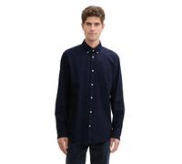 Langarmhemd TOM TAILOR "Oxford" Gr. S, N-Gr, blau (sky captain blau) Herren Hemden (10953807-S) sky captain blau