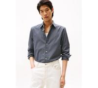 Tommy Hilfiger Freizeithemd Herren Regular Fit Baumwolle anthrazit, L