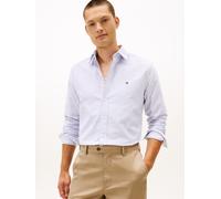 Langarmhemd TOMMY HILFIGER "HERITAGE OXFORD STRIPE Regular Fit SHIRT", Herren, Gr. XXL, N-Gr, blau (royal blau, weiß), Web, Obermaterial: 100% Baumwolle, gestreift, regular fit, 2-Knopf-Manschette, He