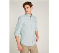 Tommy Hilfiger Hemd Herren Regular Fit Baumwolle grün, XXL