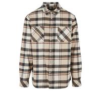 Urban Classics Checked Mountain Shirt beige S