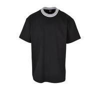 Langarmhemd URBAN CLASSICS "Urban Classics Herren Kicker Tee", Herren, Gr. XL, US-Größen, schwarz, 100% Baumwolle, unifarben, Rundhals, Hemden (18420737-XL) schwarz