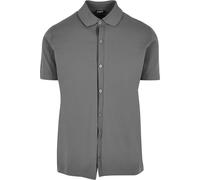 Urban Classics Herren Knitted Shirt Hemd, darkshadow, XL