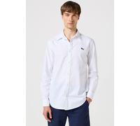 Langarmhemd WRANGLER, Damen, Gr. M, N-Gr, weiß (weiß oxford), Web, Obermaterial: 100% Baumwolle, Hemden Langarmhemd (78468332-M)