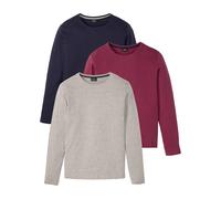 Langarmshirt (3er Pack) 52/54 (L)