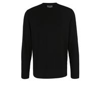 Langarmshirt AHORN SPORTSWEAR, Herren, Gr. 3XL, schwarz, 100% Baumwolle, unifarben, normal, Rundhals, Shirts Langarmshirt, mit modernem Rundhalsausschnitt (91740035-XXXL) schwarz