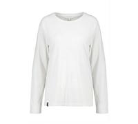 Langarmshirt ALIFE & KICKIN "Damen GaiaAK P", Damen, Gr. XS, with all your heart, weiß, 100% Baumwolle (Bio), Shirts Langarmshirt (37122130-XS) with all your heart, weiß