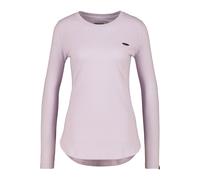 Langarmshirt ALIFE & KICKIN "Damen LeaAK A", Damen, Gr. S, lila (gentle lavender melange), 60% Baumwolle, 40% Polyester, Shirts Langarmshirt (85597119-S) gentle lavender melange