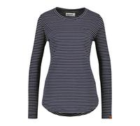 Langarmshirt ALIFE & KICKIN "LeaAK Z Longsleeve Damen Longsleeve, Langarmshirt" Gr. S, blau (marine) Damen Shirts (53959737-S) marine