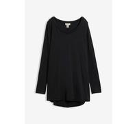 Langarmshirt aus leichtem Slub-Jersey-Material 36/38 (S)
