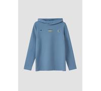 Langarmshirt aus leichtem Sweat mit Front- und Rückenprint 134/140 blau 2169169.5470.134_140