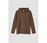 Langarmshirt aus leichtem Sweat mit Rückenprint 146/152 braun 2170398.8917.146_152