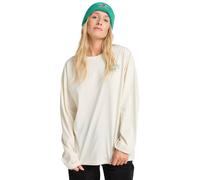 Langarmshirt BILLABONG "Paradise Arch", Damen, Gr. S, weißcap, Obermaterial: 100% Walkfrottier;, Shirts Langarmshirt (11270760-S)