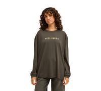 Langarmshirt BILLABONG "Rinding West", Damen, Gr. S, braun (off schwarz), Obermaterial: 70% Baumwolle, 30% Baumwolle., Shirts Langarmshirt (51505055-S) off schwarz