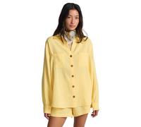 Langarmshirt BILLABONG "Swell Blouse", Damen, Gr. L, fresh squeezed, Obermaterial: 100% Walkfrottier;, Shirts Langarmshirt (88855105-L) fresh squeezed