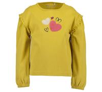 Langarmshirt BLUE SEVEN "Blue Seven Langarmshirt", Mädchen, Gr. 128, 1670, dotter, 100% Baumwolle, normal, Rundhals, Shirts Langarmshirt (40338340-128)