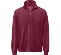 Langarmshirt bordeaux 48/50 Baumwolle, Polyester